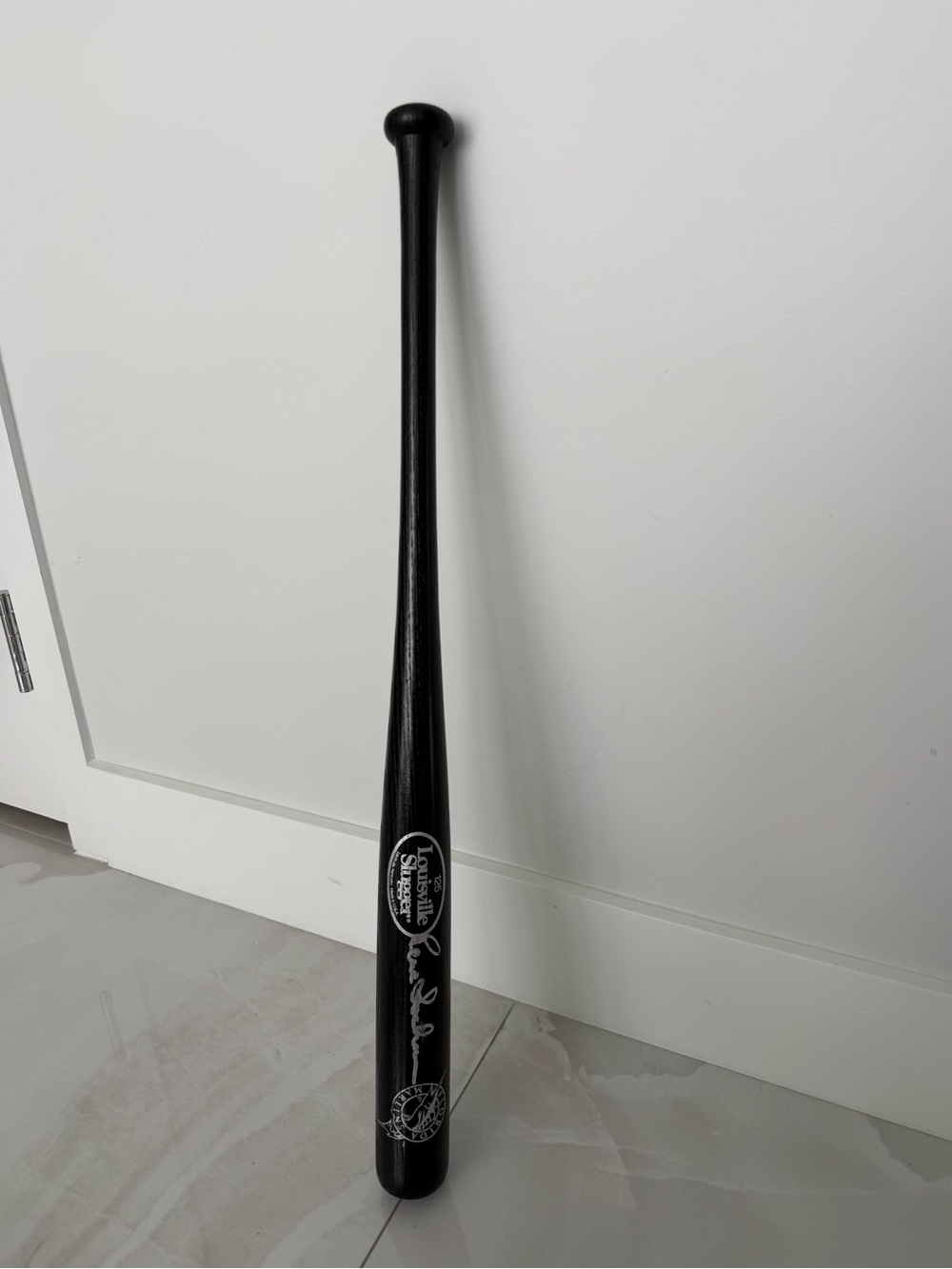 Louisville Slugger Autographed by Rene Lachemann Florida Marlins PRICED TO SELL